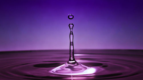Close-up of water drop