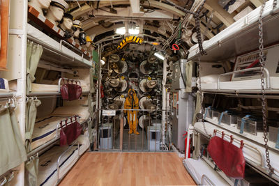 Submarine inside