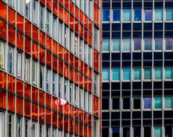 Full frame shot of modern building