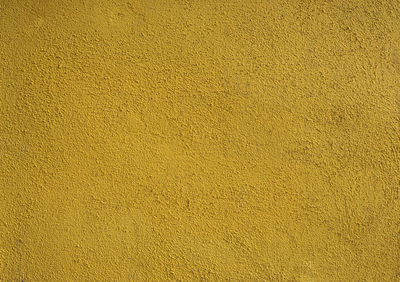 Full frame shot of yellow wall