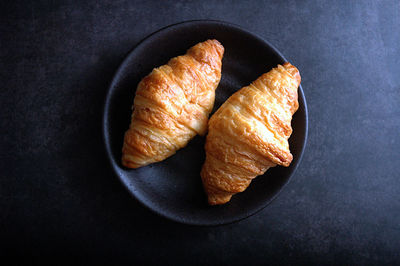 Fresh baked croissants.