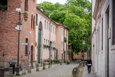 Street amidst buildings in city