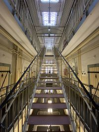 Interior of jail building