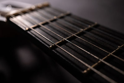 Close-up of guitar