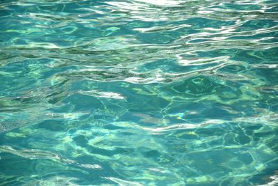 Full frame shot of swimming pool