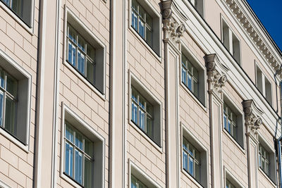 Low angle view of building in city