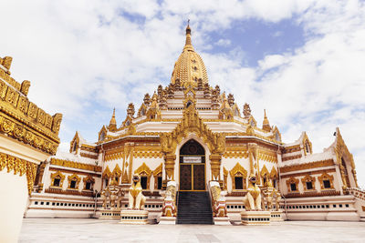 Low angle view of temple