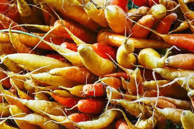 Full frame shot of fresh vegetables