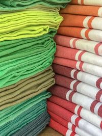 Full frame shot of multi colored pencils