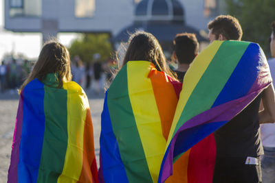 Lgbt people take part in gay pride parade