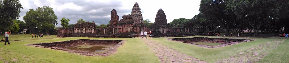 View of temple against sky