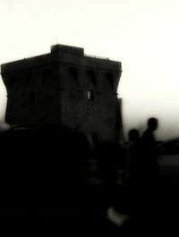 Low angle view of built structure