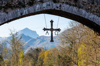 Roman bridge in cangas de onis