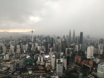 Aerial view of a city