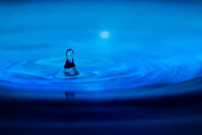 Close-up of water drop