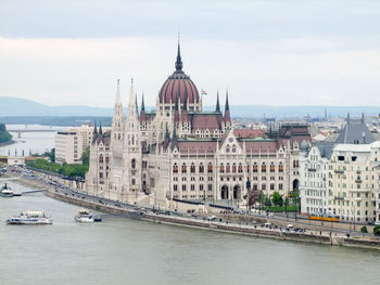 View of buildings in city