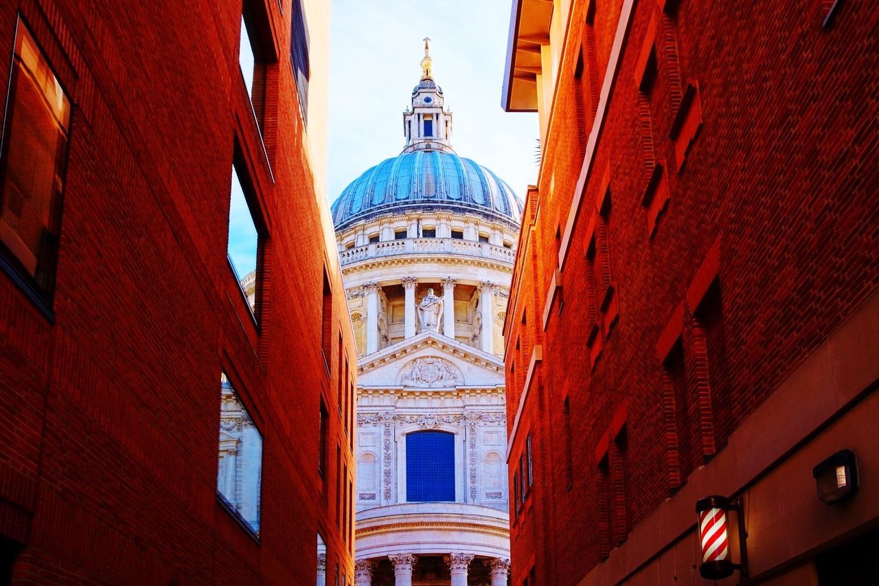 architecture, building exterior, built structure, dome, travel, red, city, low angle view, travel destinations, tourism, no people, place of worship, outdoors, sky, day