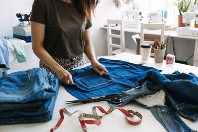 Sustainable fashion, denim upcycling ideas, using old jeans, repurposing jeans, reusing old jeans