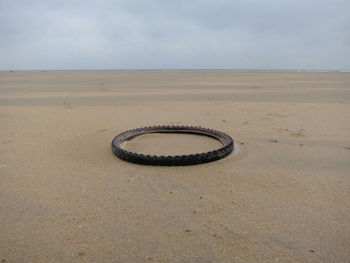 View of land on sand