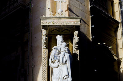 Statue in building