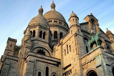 Low angle view of basilique du sacre coeur