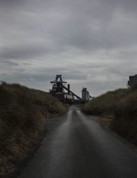 Disused industrial skyline 