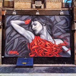 Full length portrait of young woman