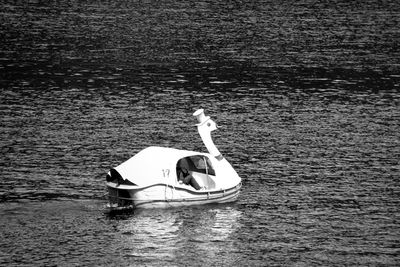 Boats in calm sea