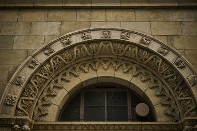 Low angle view of old building