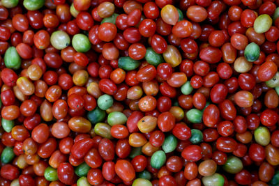 Full frame shot of tomatoes