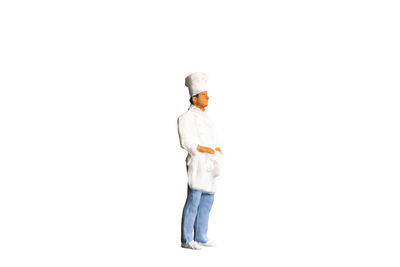 white background