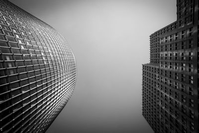 Low angle view of buildings against sky