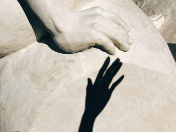 Close-up of human hand