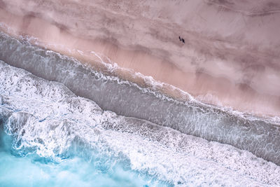 Aerial view of beach