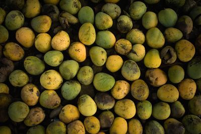 Full frame shot of mangoes at market