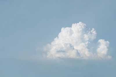 Low angle view of clouds in sky