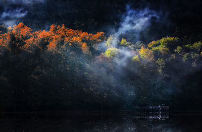 Scenic view of cloudy sky