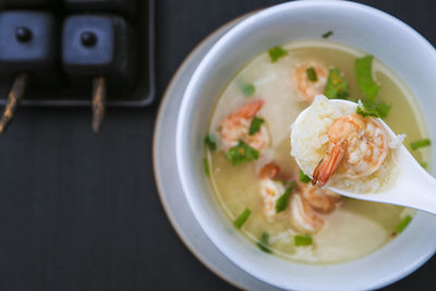 Close-up of food in bowl