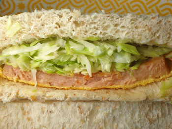 Close-up of sandwich