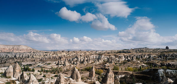 Panoramic view of landscape against sky