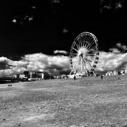 Ferris wheel against sky