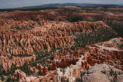 Idyllic shot of stack rocks at bryce canyon national park