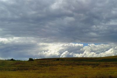 Beautiful nature scenery with cloudy sky