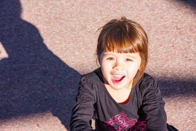 Portrait of a smiling boy