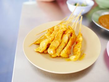 Close-up of food on plate