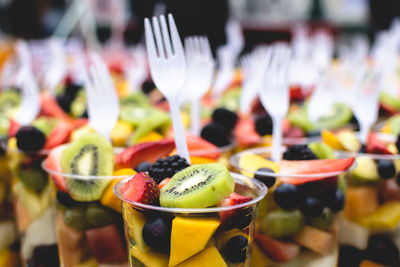 Close-up of drink on table