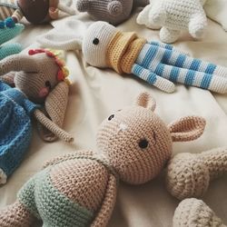 Amigurumis, muñecos tejidos a crochet artesanalmente