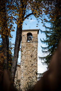 Low angle view of building against sky