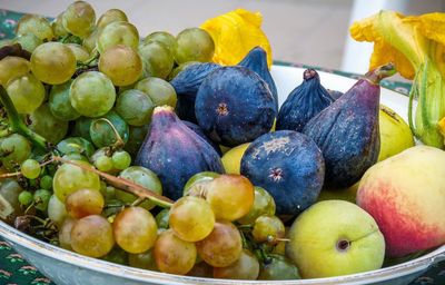 Close-up of fruits in container