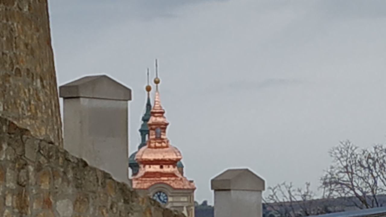 CATHEDRAL AGAINST SKY